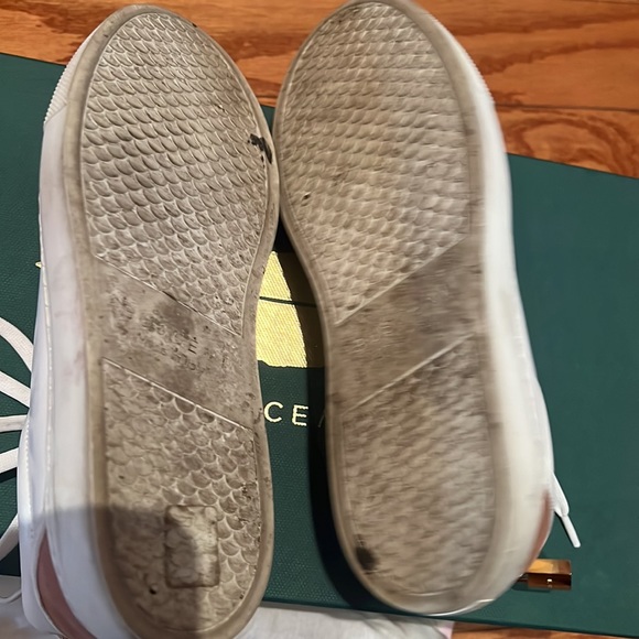 Buscemi white leather lock sneaker - Picture 4 of 12